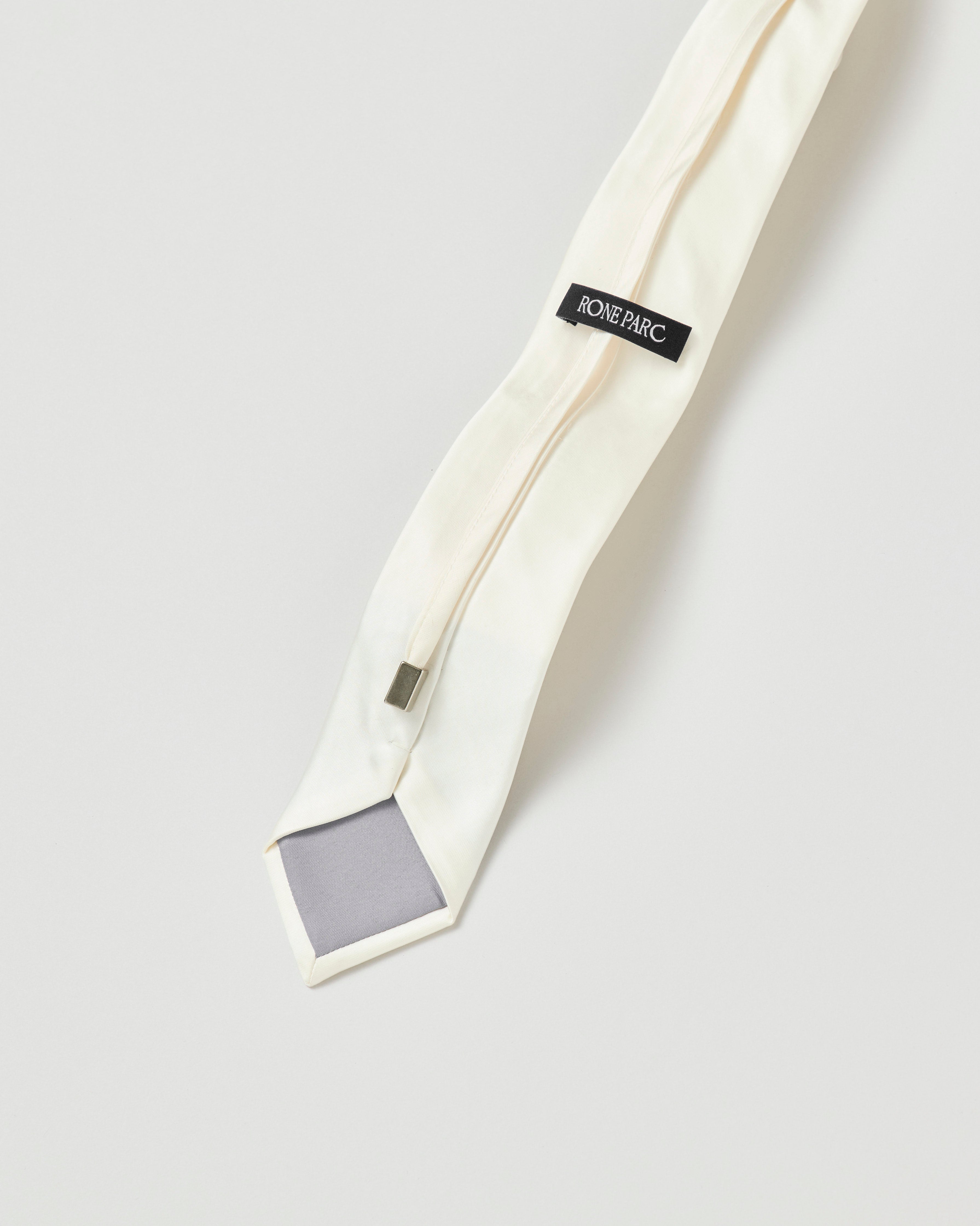 Rose rope tie (off white)
