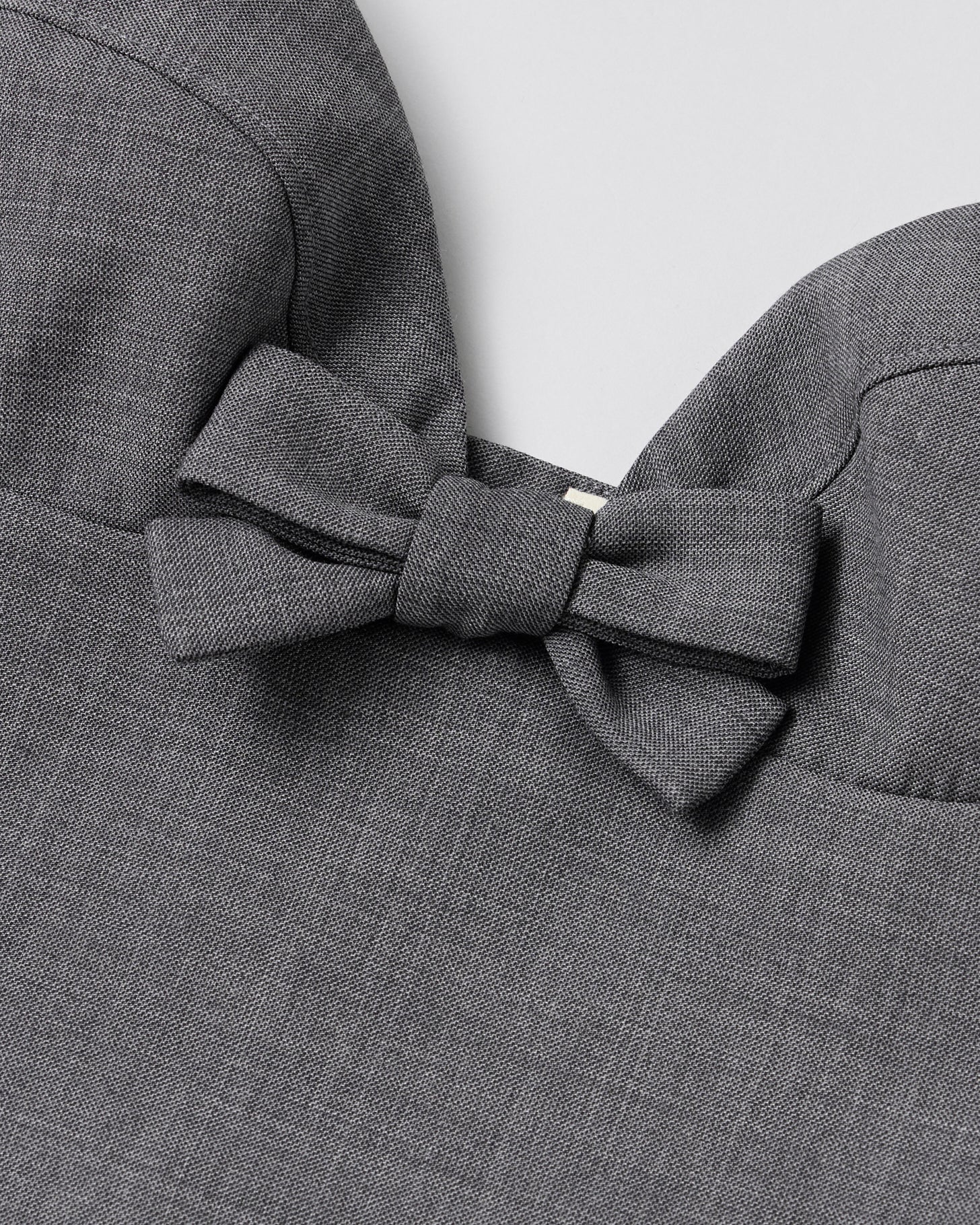 Halter Bow Tie Cami Top(Gray)