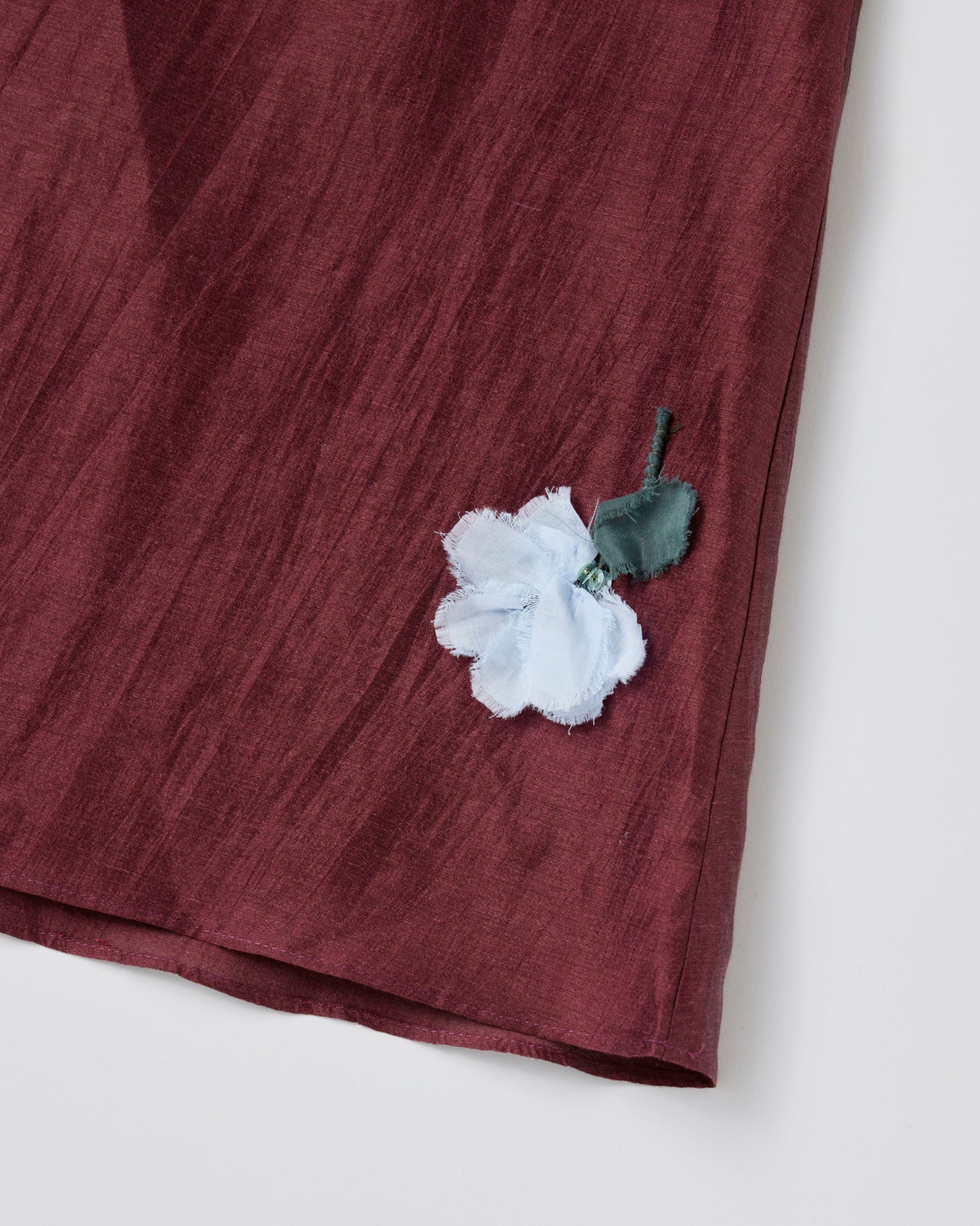 Halter Neckline Bustier Dress(Wine red)