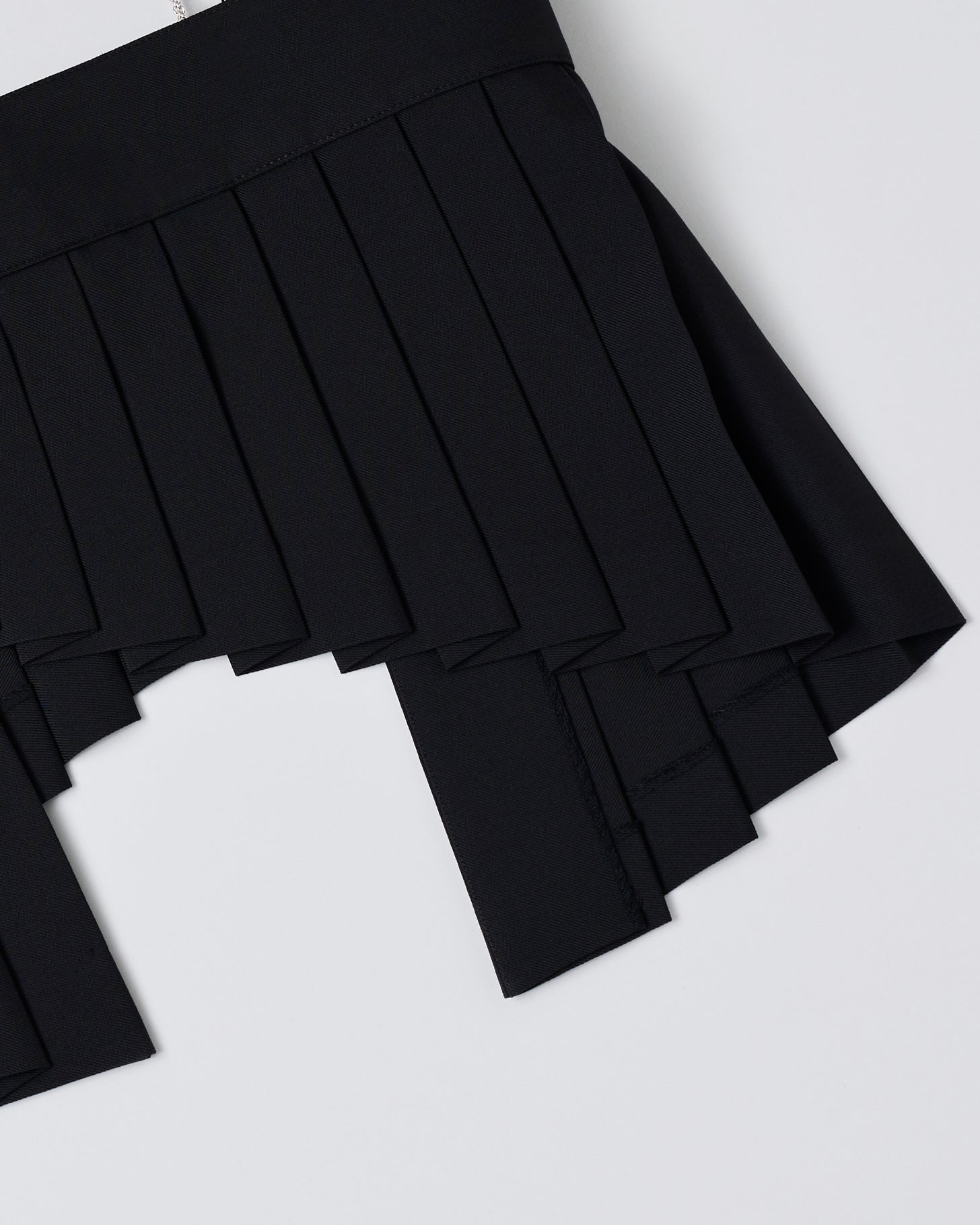 Single Pleated Bustier