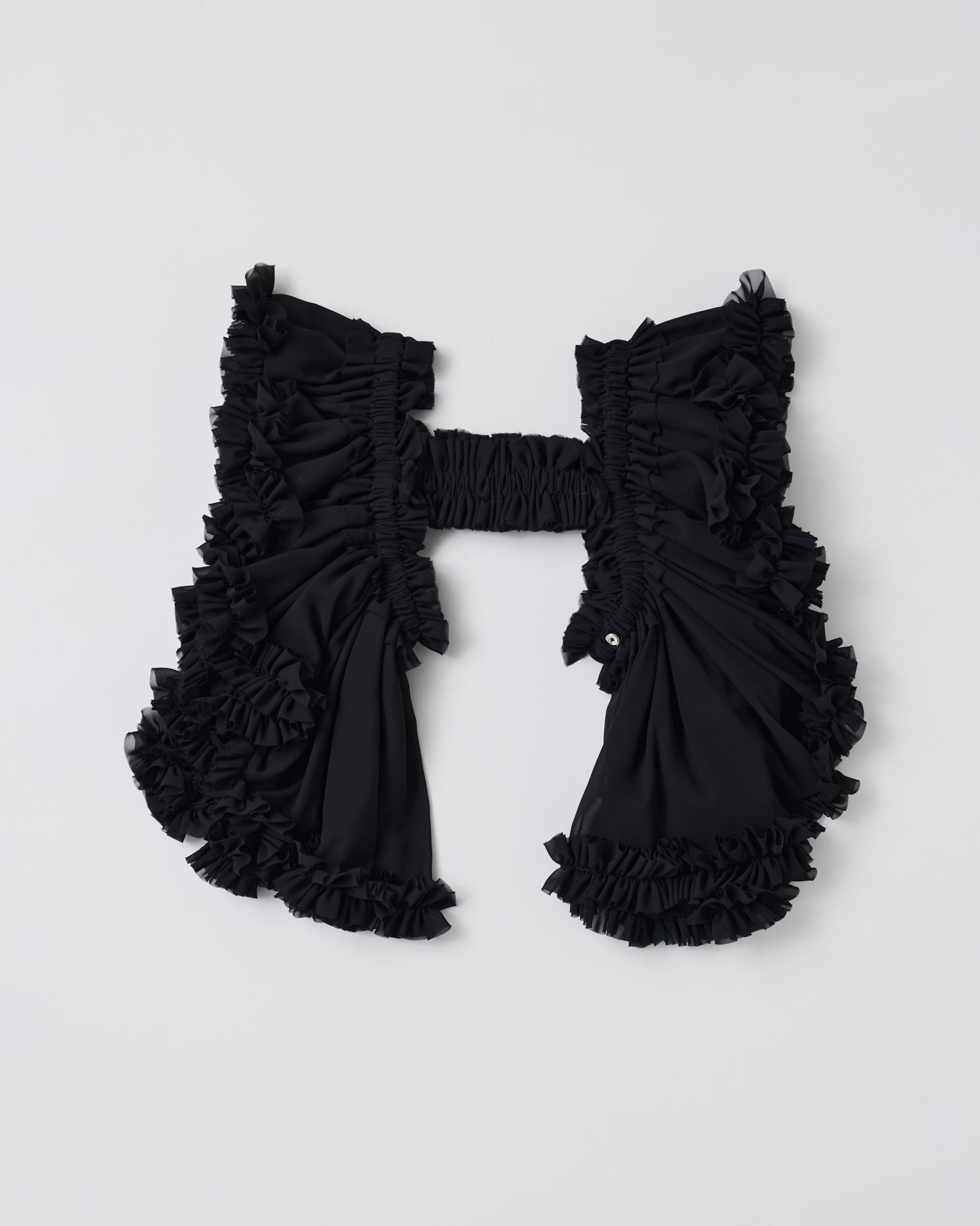 Tulle Frill Bustier(Black)