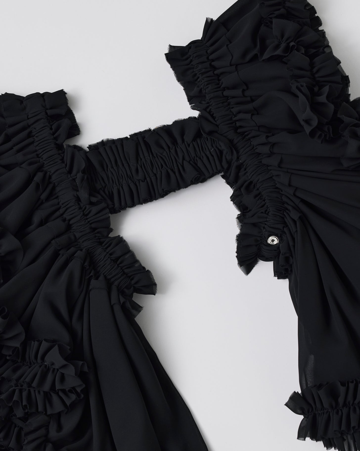 Tulle Frill Bustier(Black)
