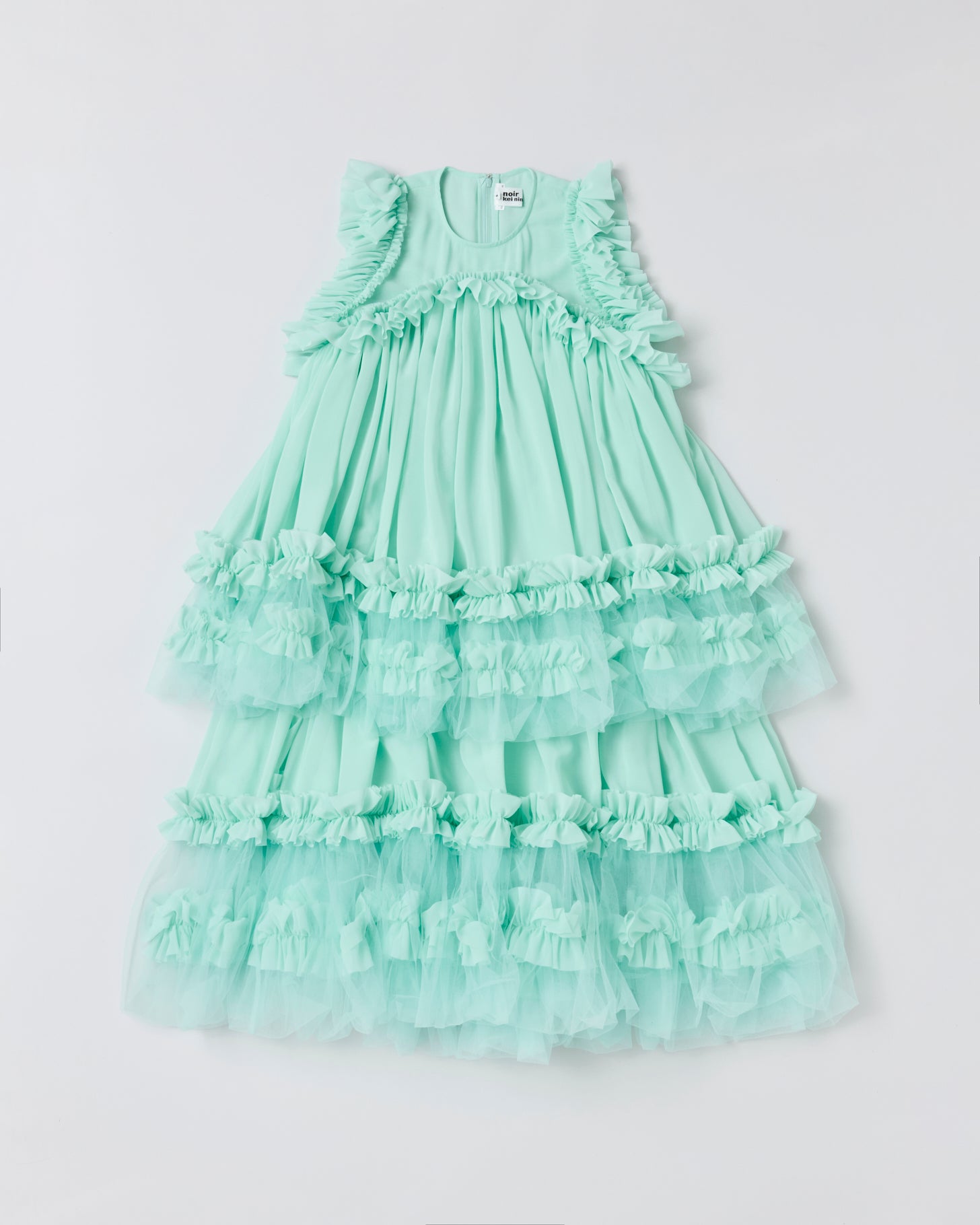 Tulle Frill Dress(Mint)