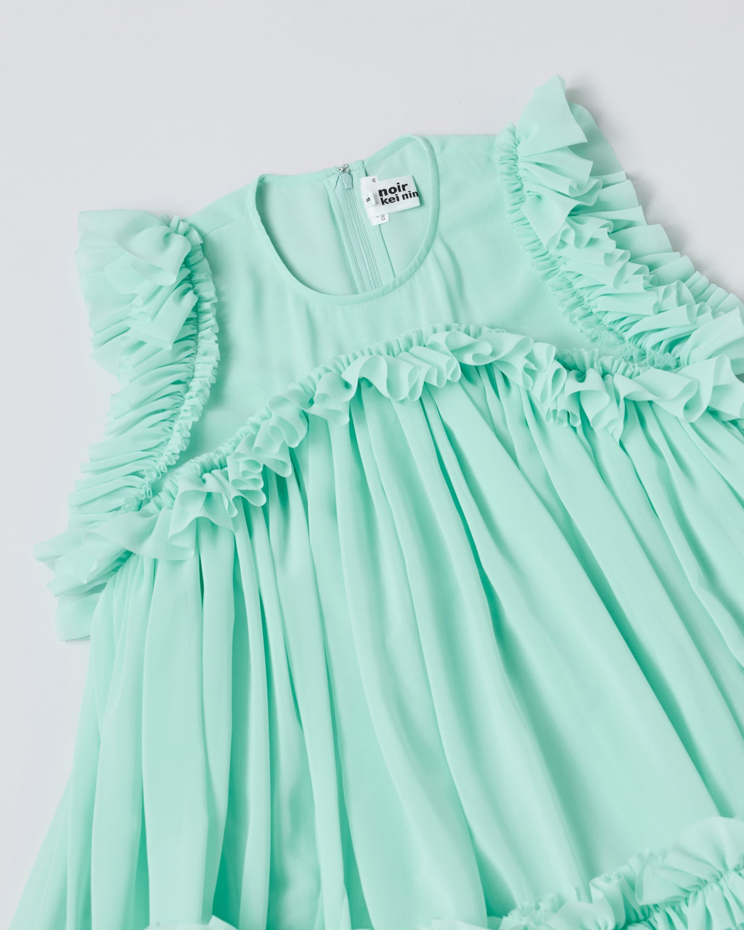 Tulle Frill Dress(Mint)