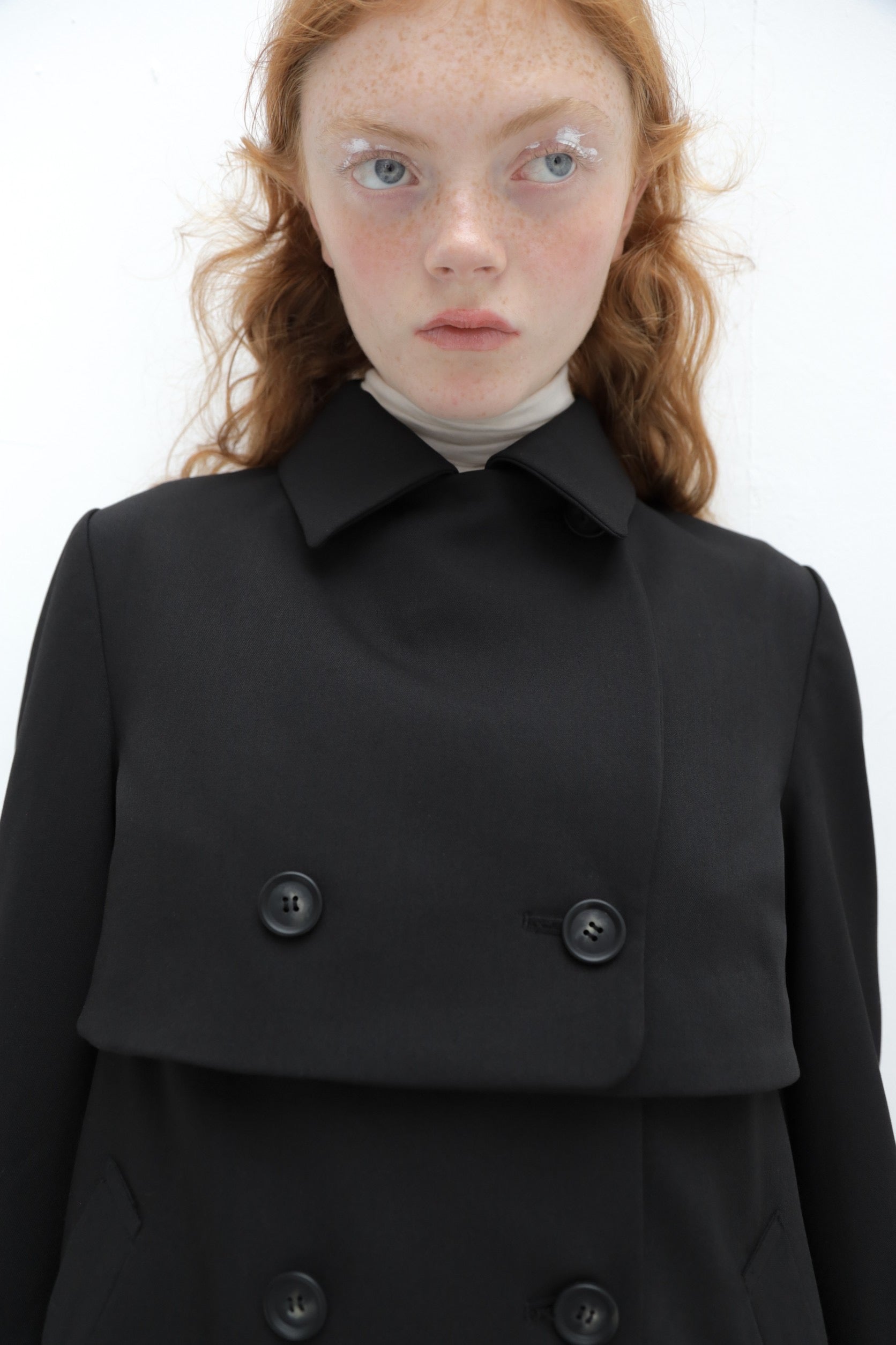 UNI cropped jacket (black)