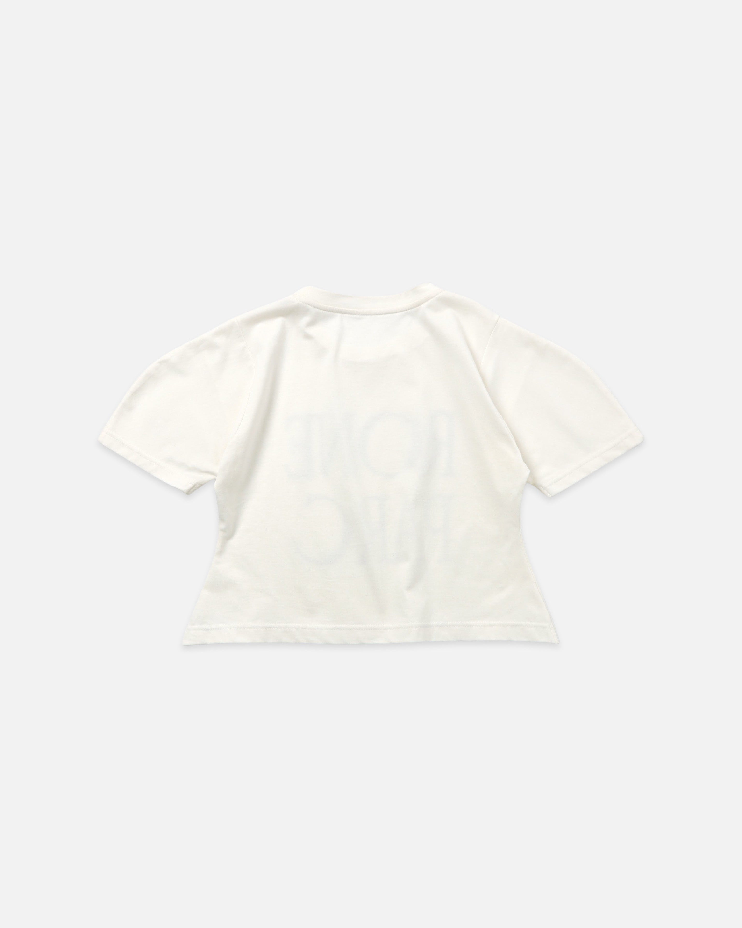 Organic cotton logo Puff T-shirt (off-white)