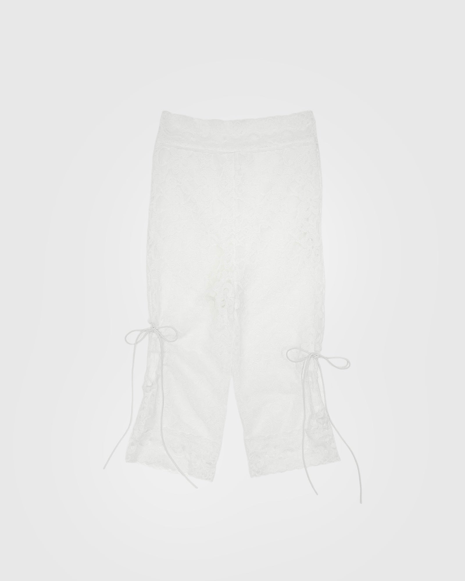 3way lace leggings (white)