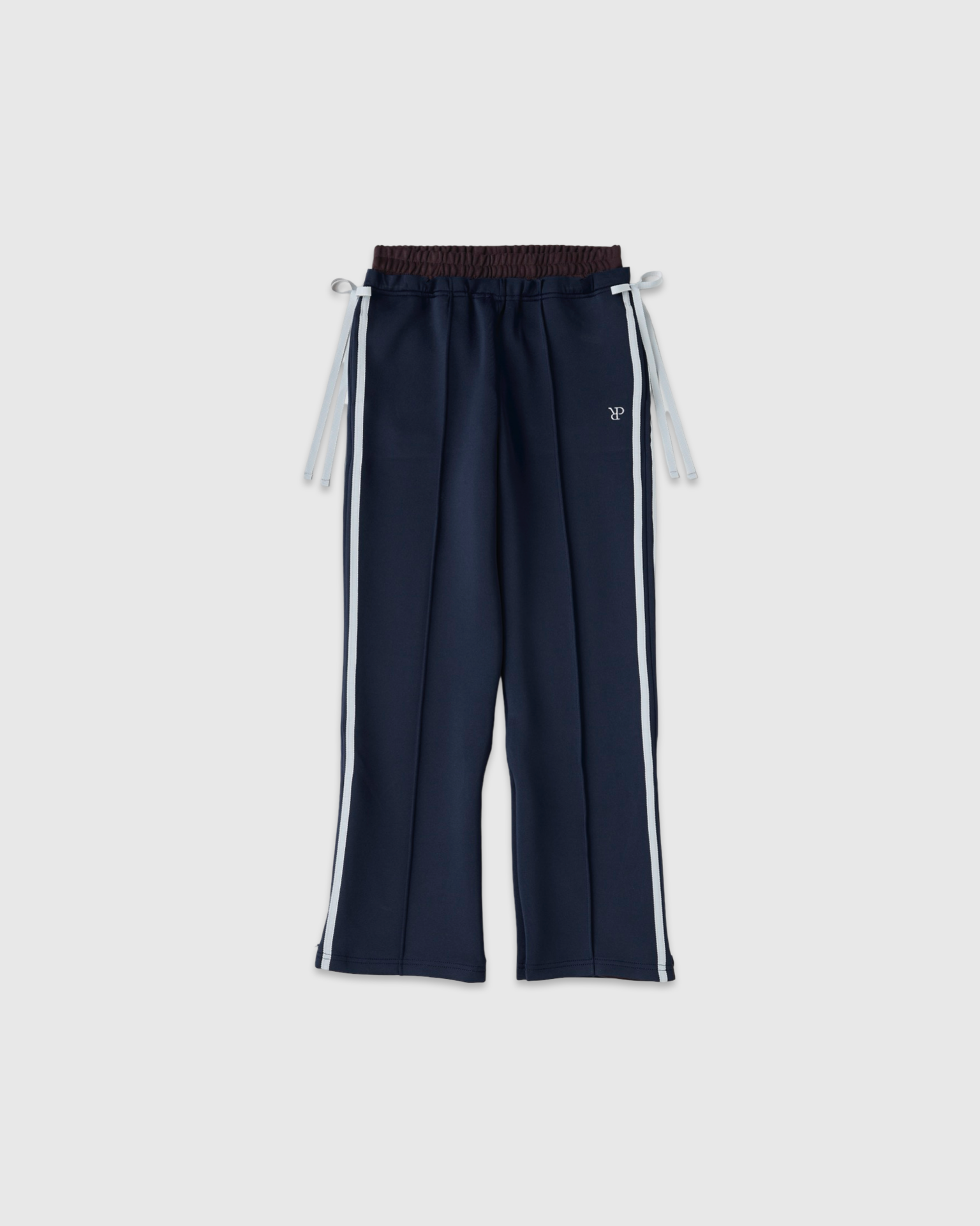 Ribbon track pants (navy)