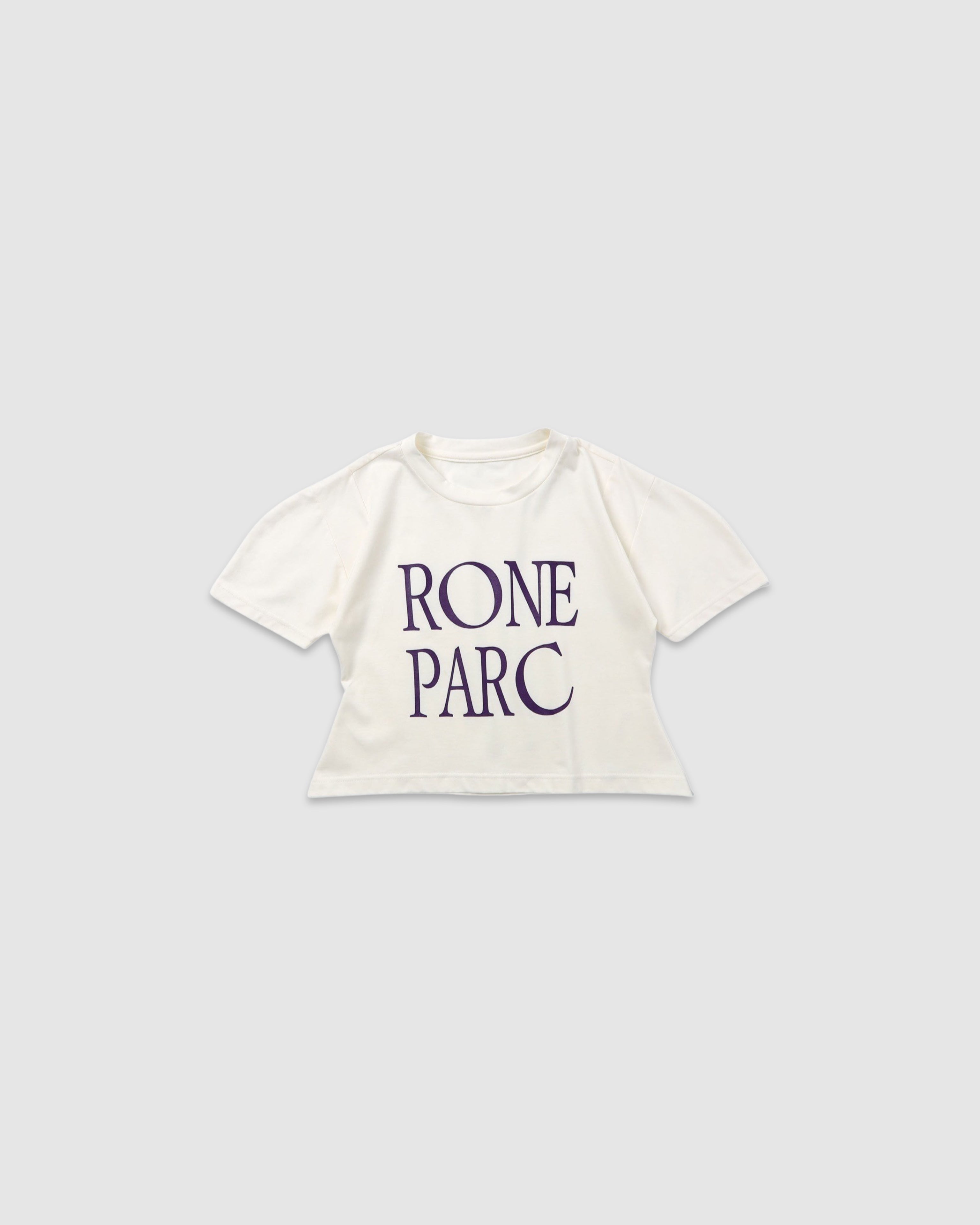 Organic cotton logo Puff T-shirt (off-white)