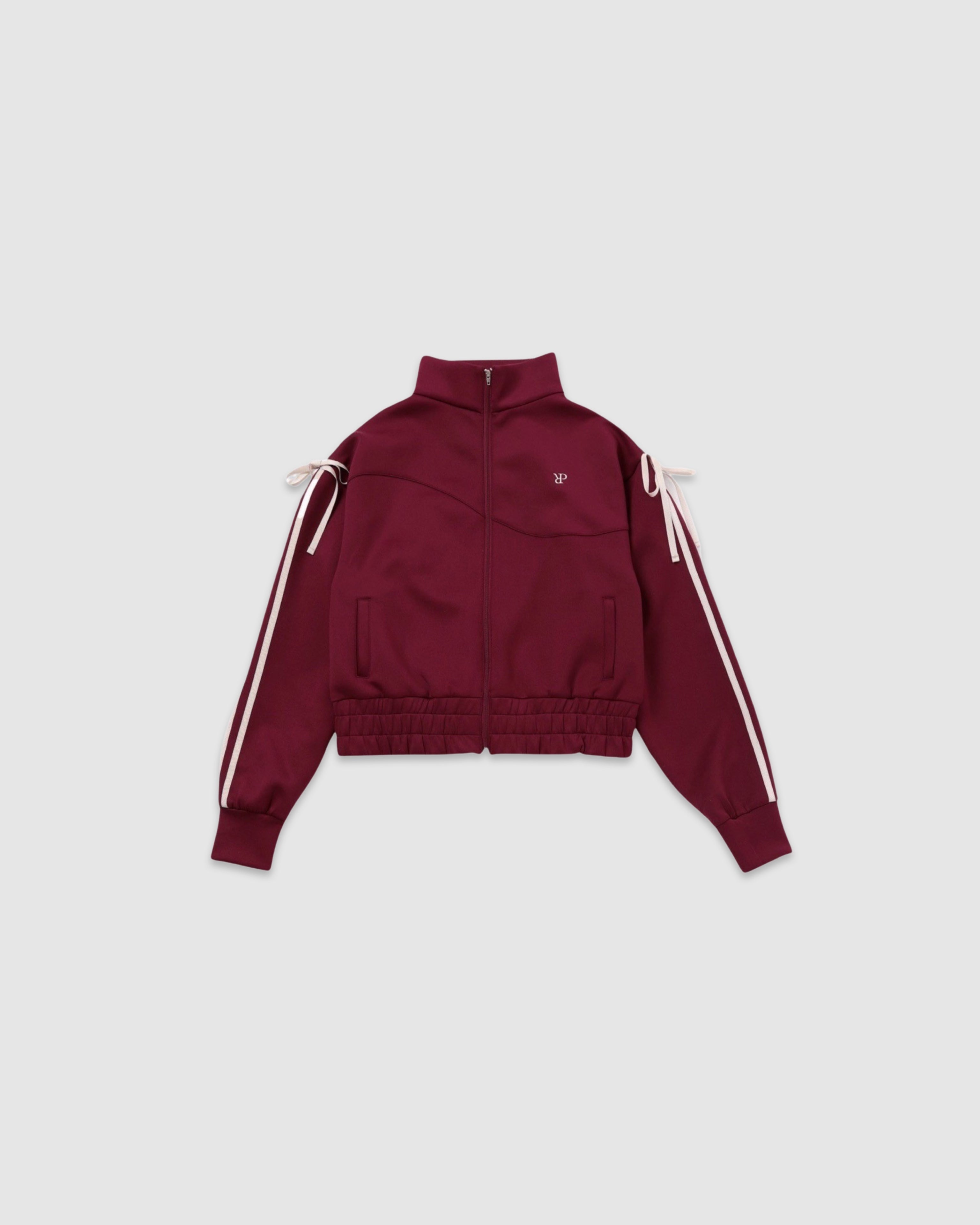 Ribbon track jacket (red)