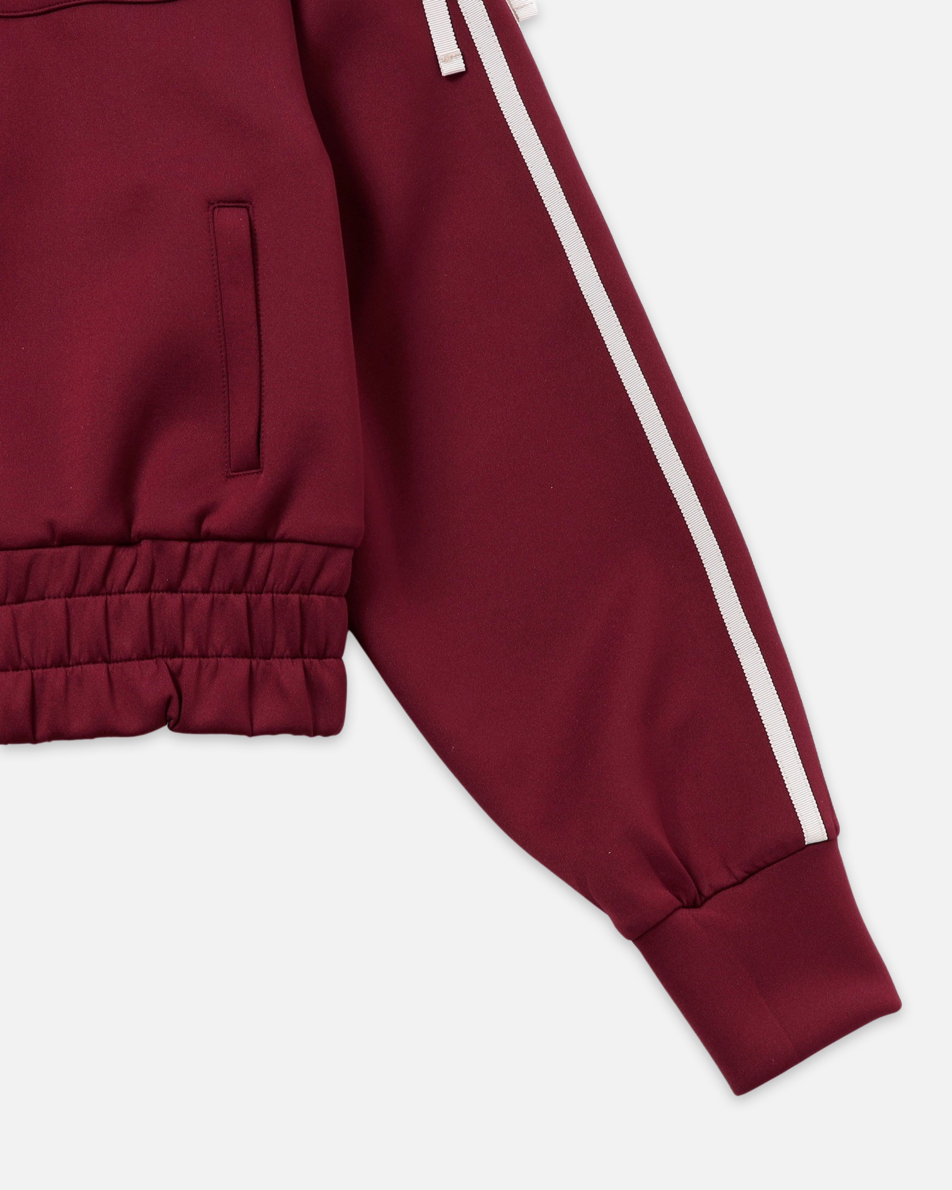 Ribbon track jacket (red)