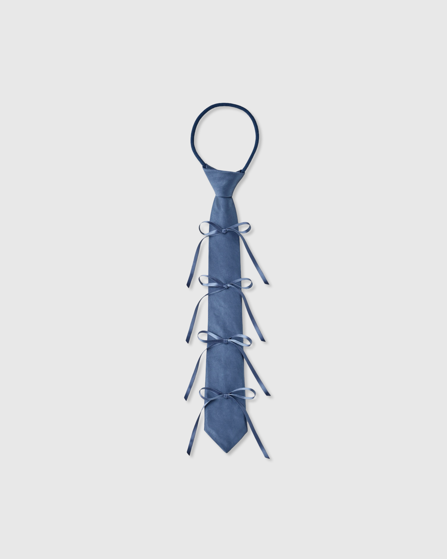 Ribbon rope tie (blue)