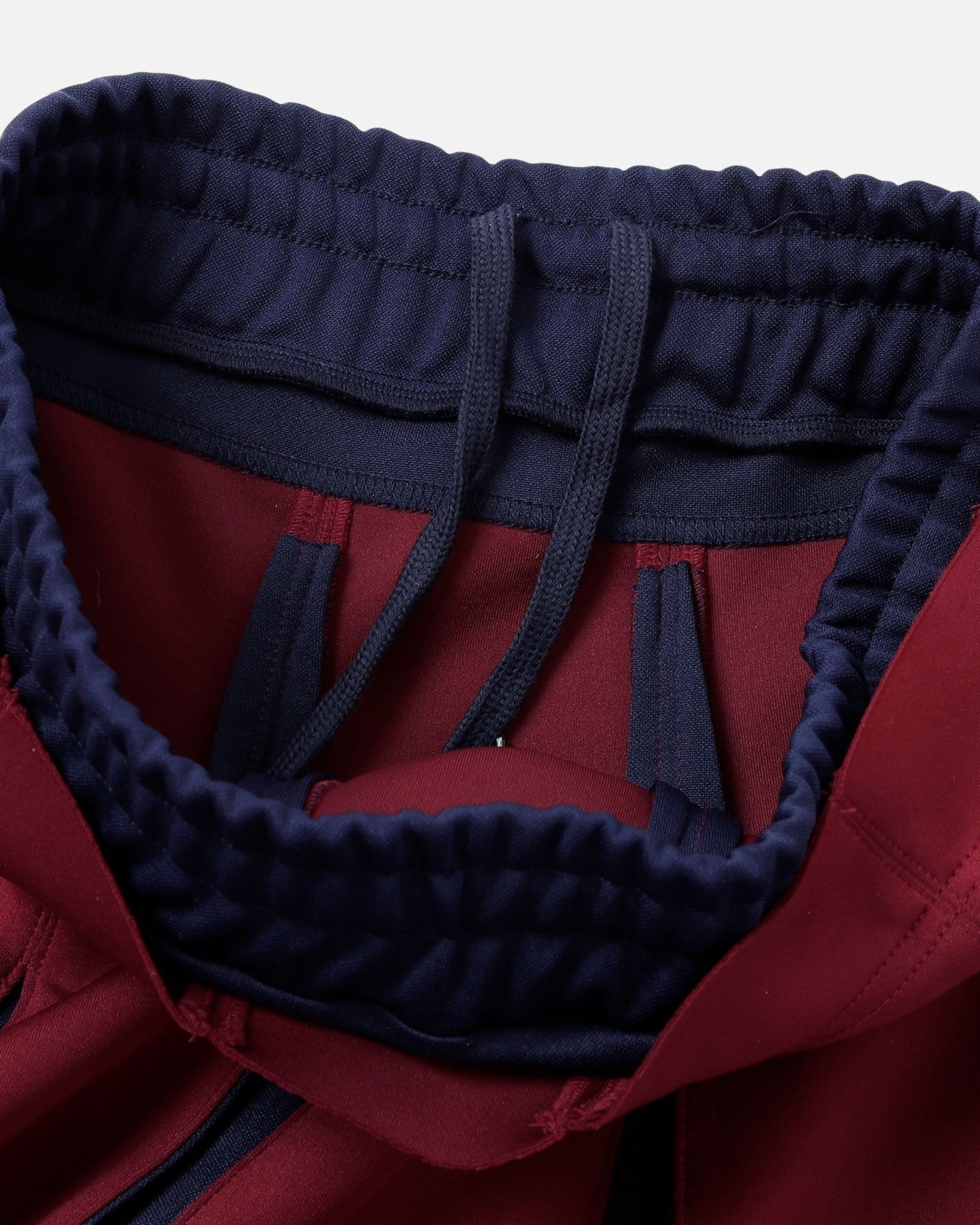 Layered waist jersey skirt (red)
